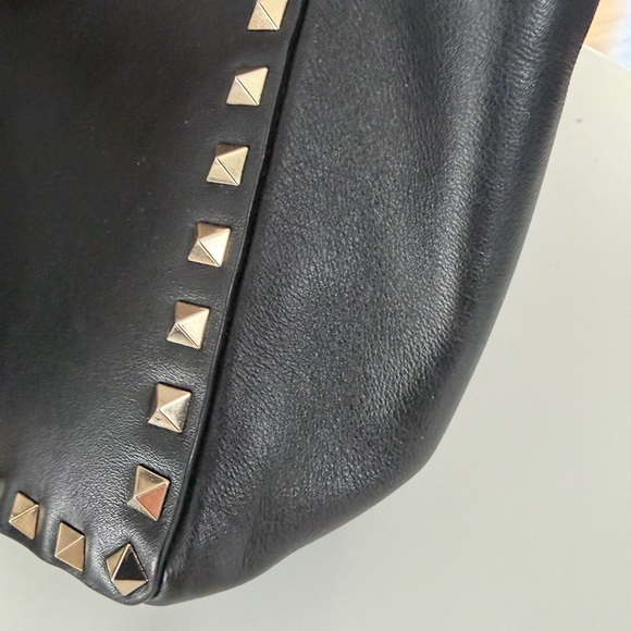Valentino Garavani Black Studded Mini Tote - Picture 5 of 16
